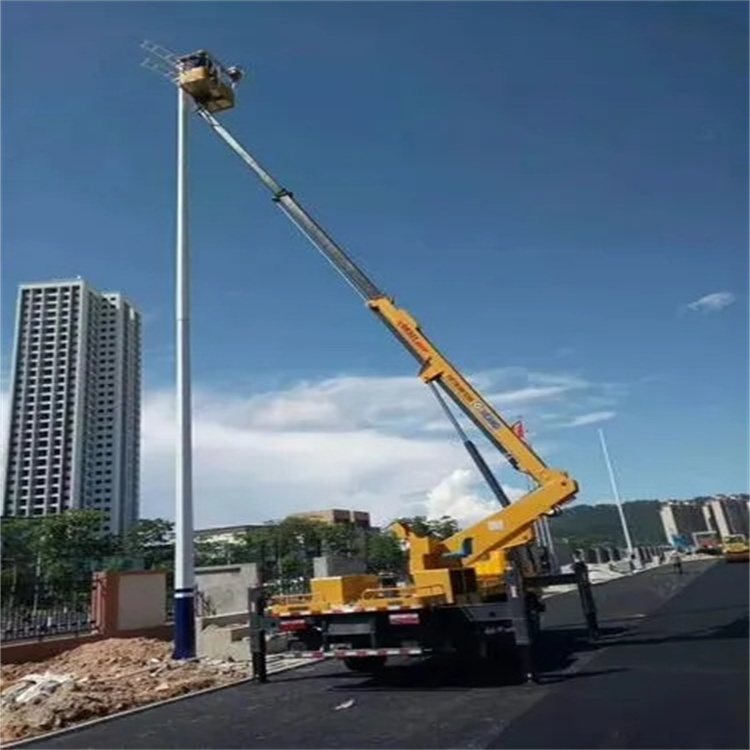 夷陵维修路灯的曲臂升降车出租